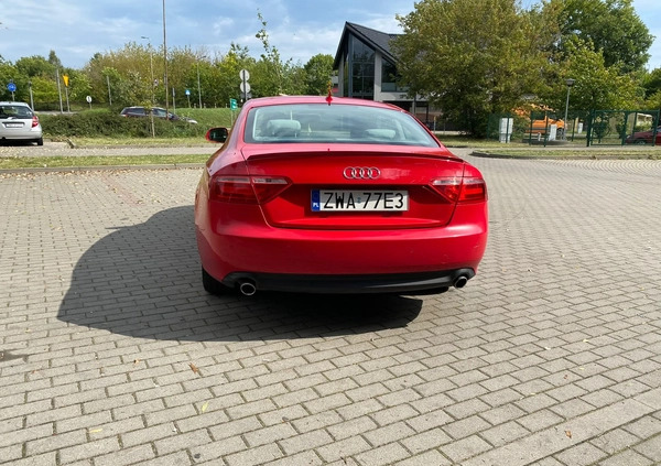 Audi A5 cena 34500 przebieg: 284000, rok produkcji 2008 z Wałcz małe 301